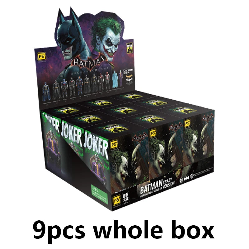 Batman Arkham Knight Assembled Model Blind Box 7Style 10Cm Action Figures Collection 