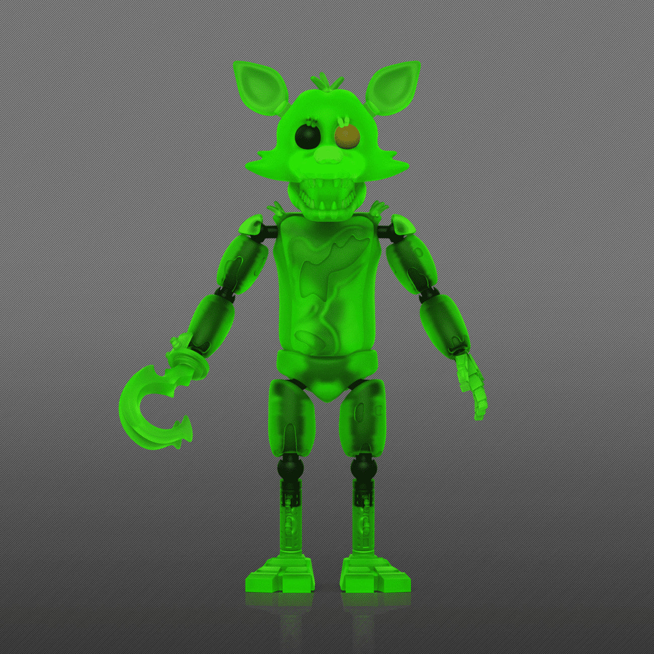 Action Figure: Five Nights at Freddy'S - Radioactive Foxy (Glow)