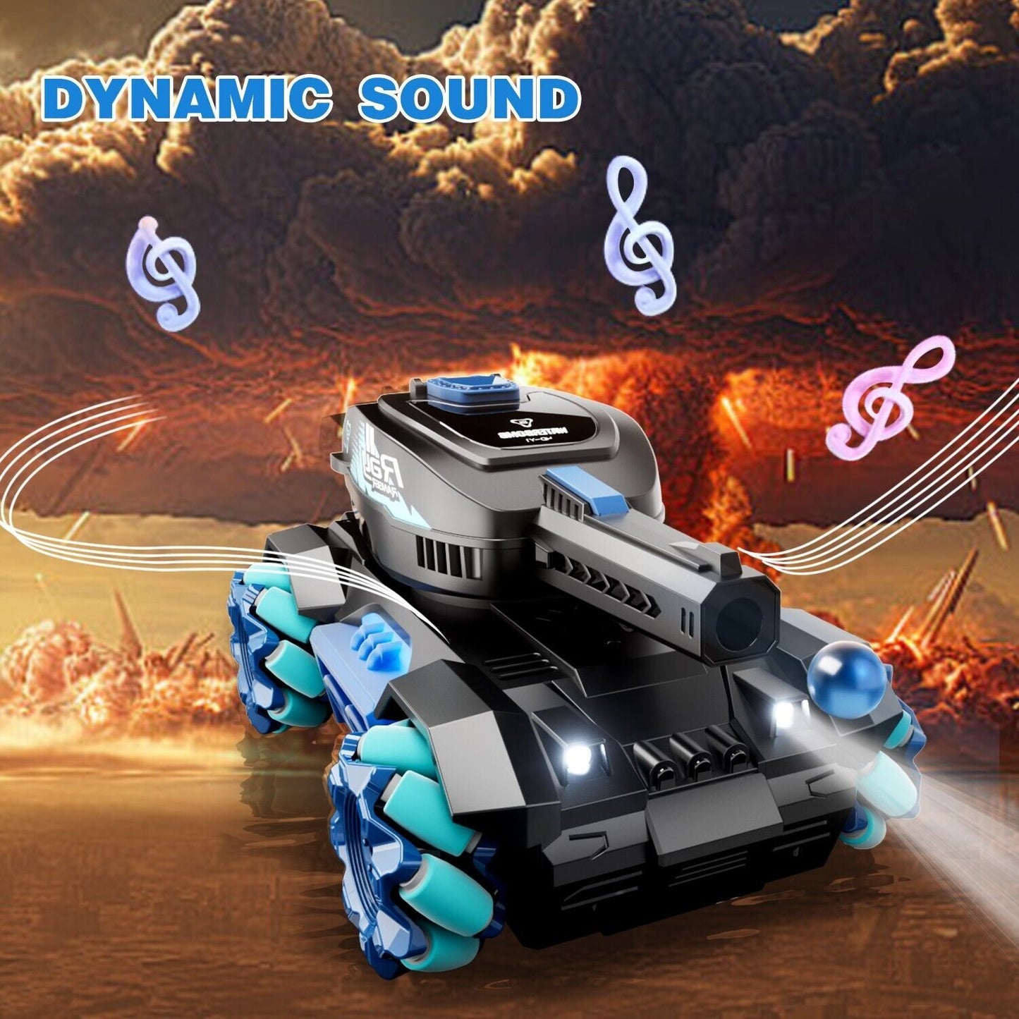 Four Wheel Drive Remote Control Car 2.4G Gesture Control Water Bomb