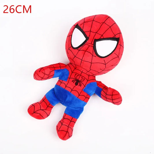 26Cm Movie the Avengers Plush Toy Super Heroes Spider Man Captain America Iron Man