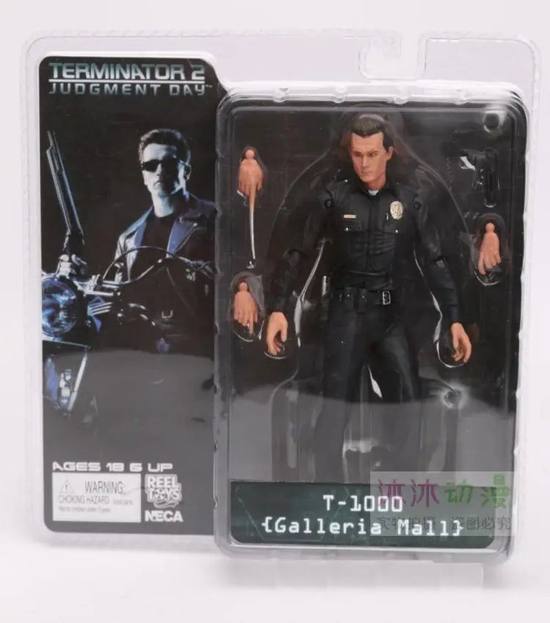 NECA the Terminator 2 Action Figure T-800 / T-1000 PVC Action Figure Toy Model Toy 7 Types 18Cm