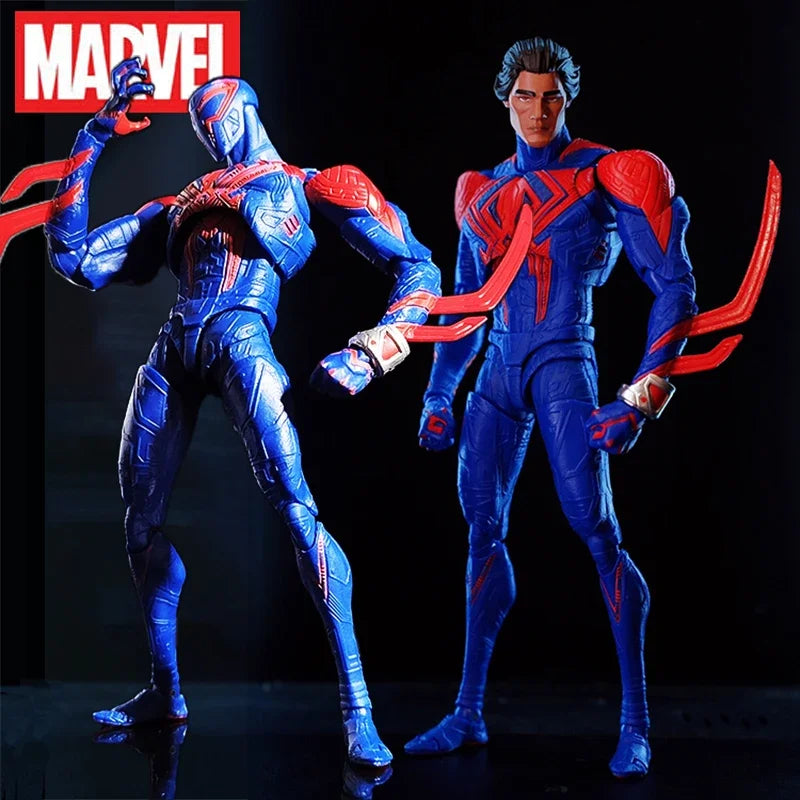 17CM Ct Spider-Man 2099 Shf S.H.Figuarts Spider-Man across the Spider-Verse Part One Action Figures Statue Figurine Gifts Toys