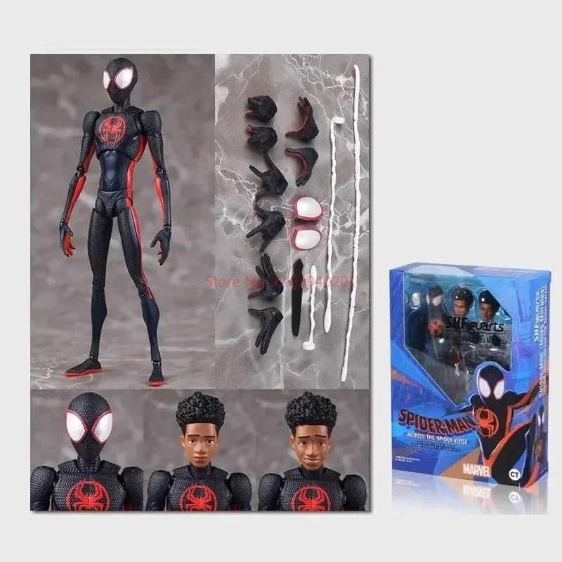  Miles Morales Gwen Action Figures Gwen Spider Woman Figurine Spiderman Figure 
