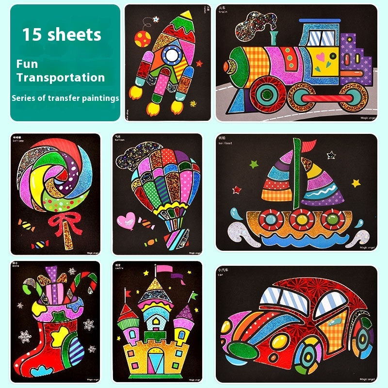 Children's Magical Art Sticker Painting