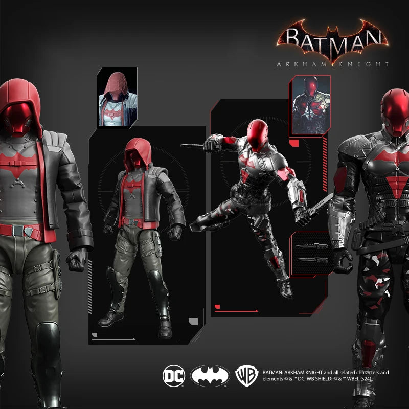 Batman Arkham Knight Assembled Model Blind Box 7Style 10Cm Action Figures Collection 
