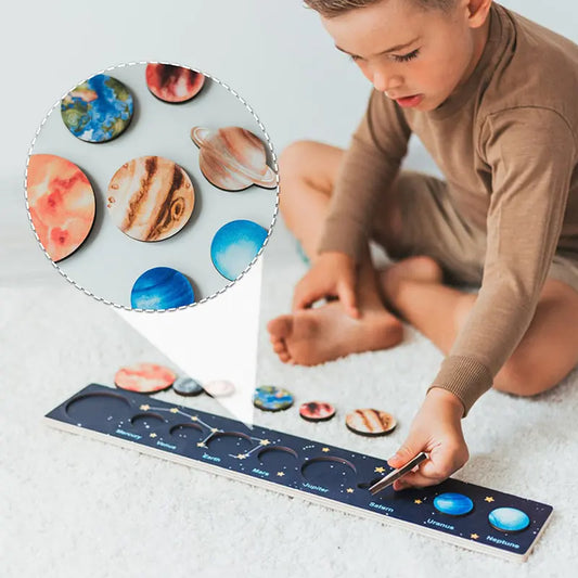 Montessori Solar System Puzzle