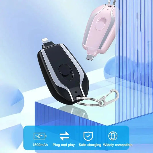 Mini Pod Keychain Charger